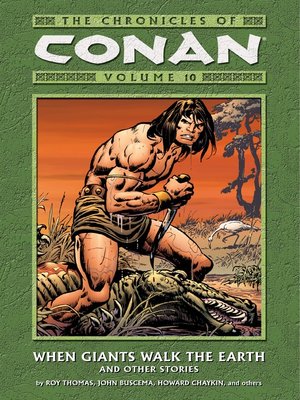 cover image of Chronicles of Conan, Volume 10